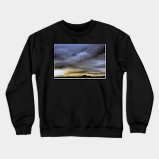 Dramatic Atmospheric Landscape Photography Crewneck Sweatshirt